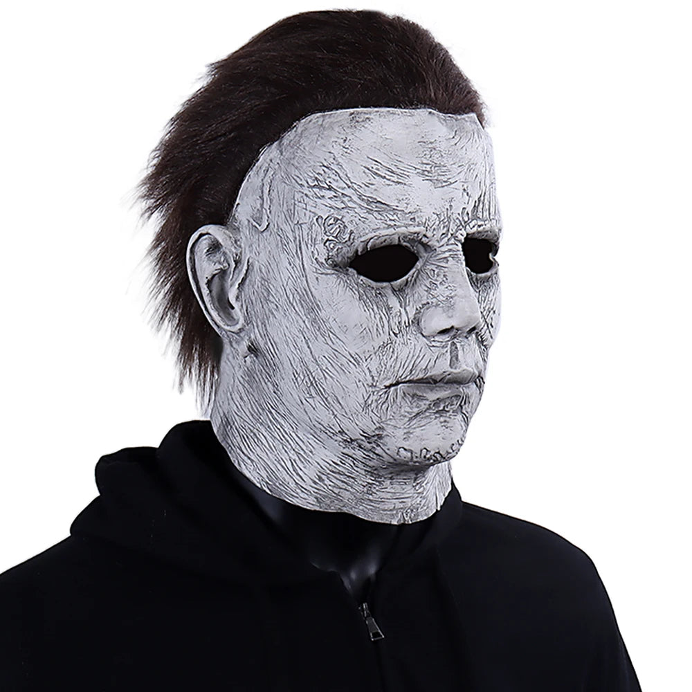 Michael Myers Spirit Halloween Mask β Bloody Latex Full Head Horror Cosplay Costume