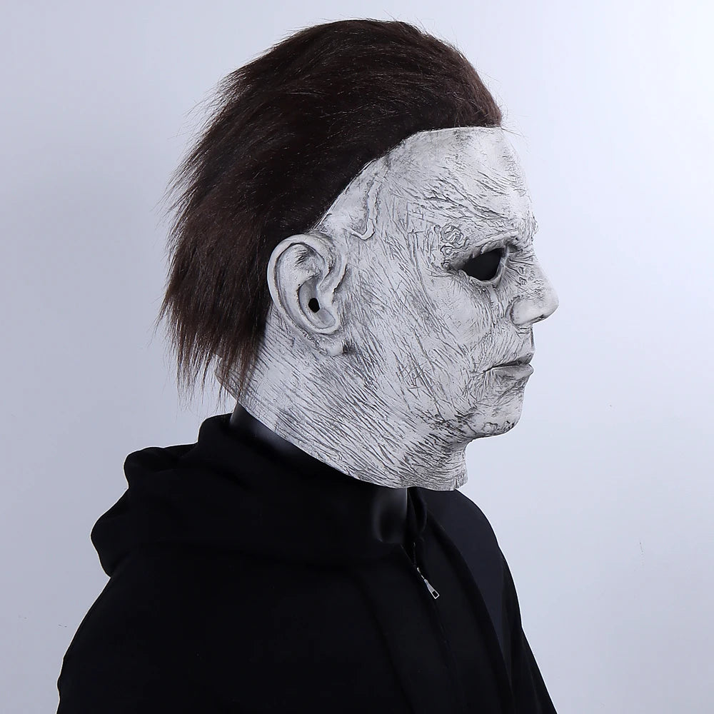 Michael Myers Spirit Halloween Mask β Bloody Latex Full Head Horror Cosplay Costume
