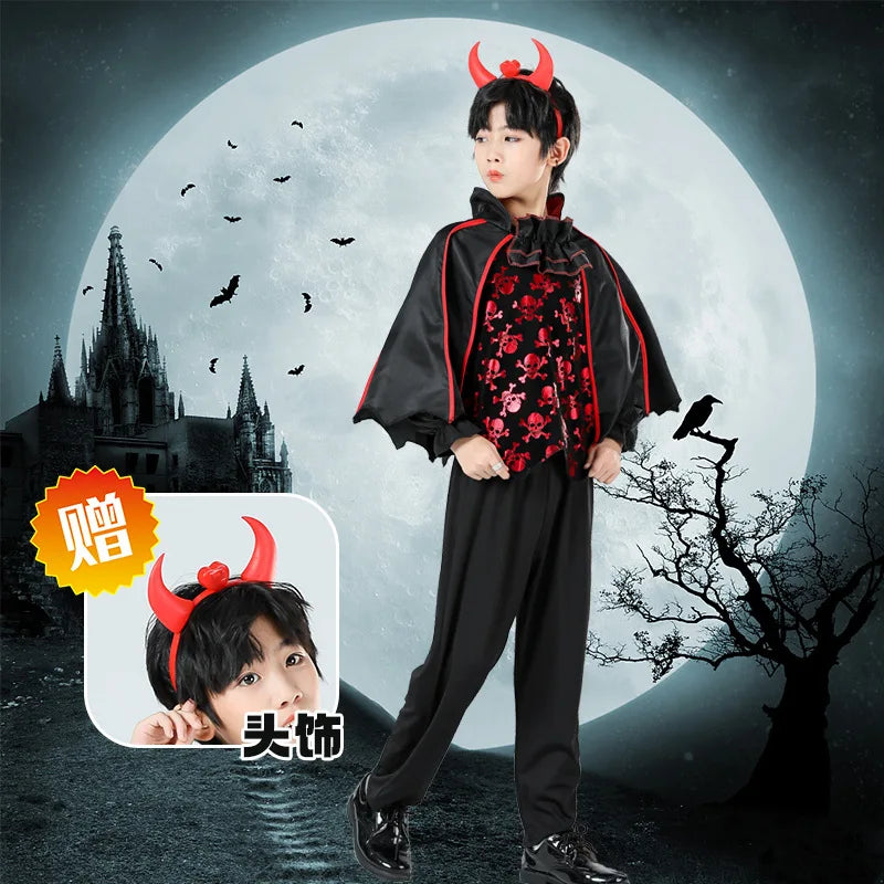 π Girls Halloween Vampire Princess Costume β Trendy 2025 Halloween Outfit