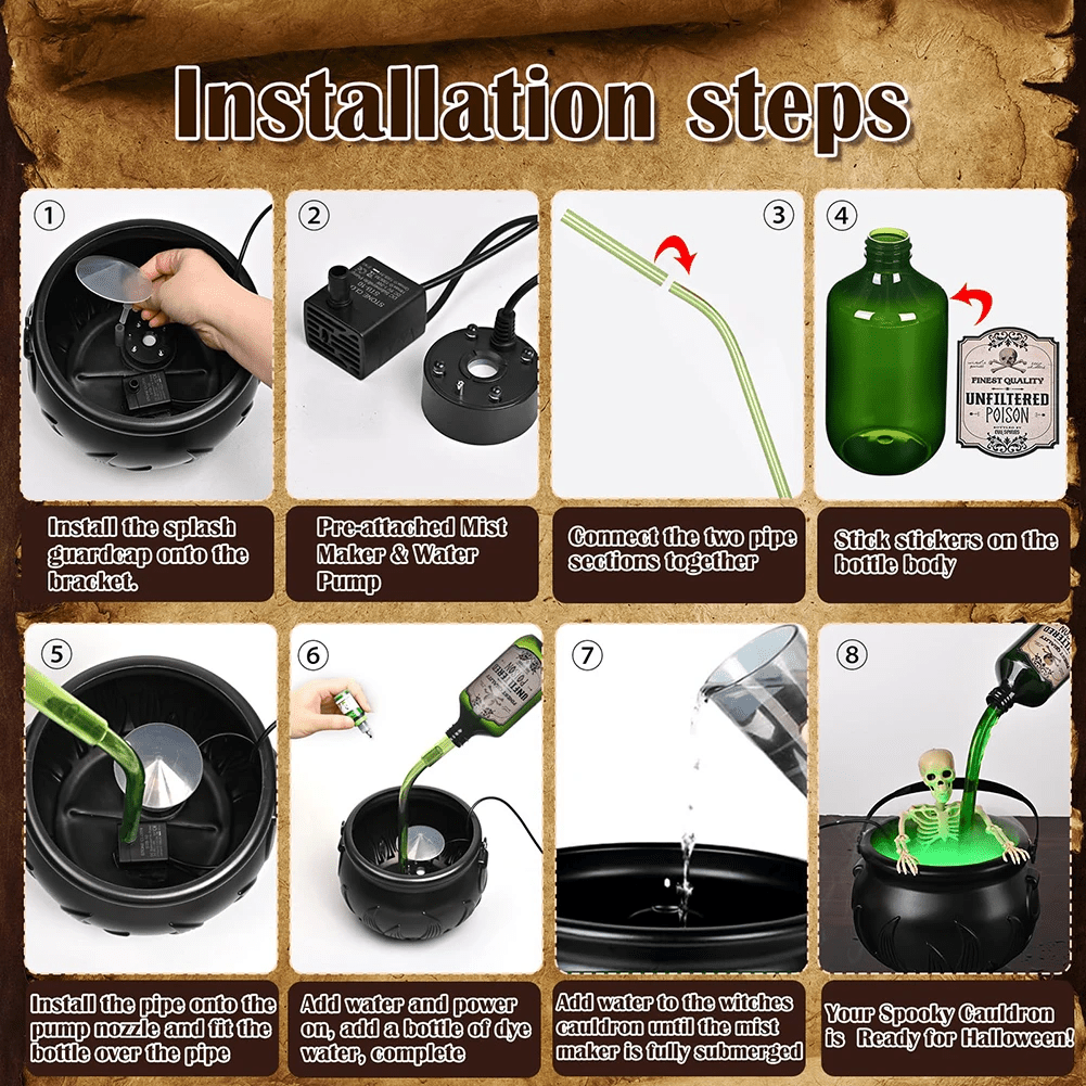 Spirit Halloween Cauldron Kit