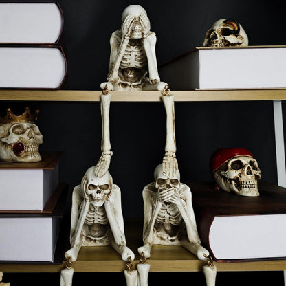 SkullFlame™ Halloween Fireplace Decor - Spirit Halloween Inspired Spooky Home Display 2025