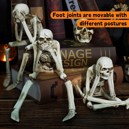 SkullFlame™ Halloween Fireplace Decor - Spirit Halloween Inspired Spooky Home Display 2025