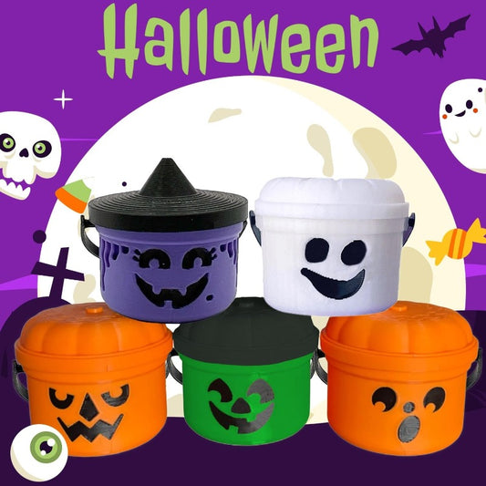 Adorable Mini Boo Buckets – Spooky-Cute Spirit Halloween Decor!