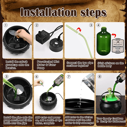 Spirit Halloween Cauldron Kit
